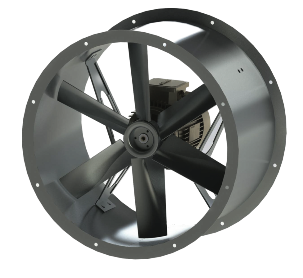 AXI - 2P Yüksek Devirli Aksiyel Basınçlandırma Fanı