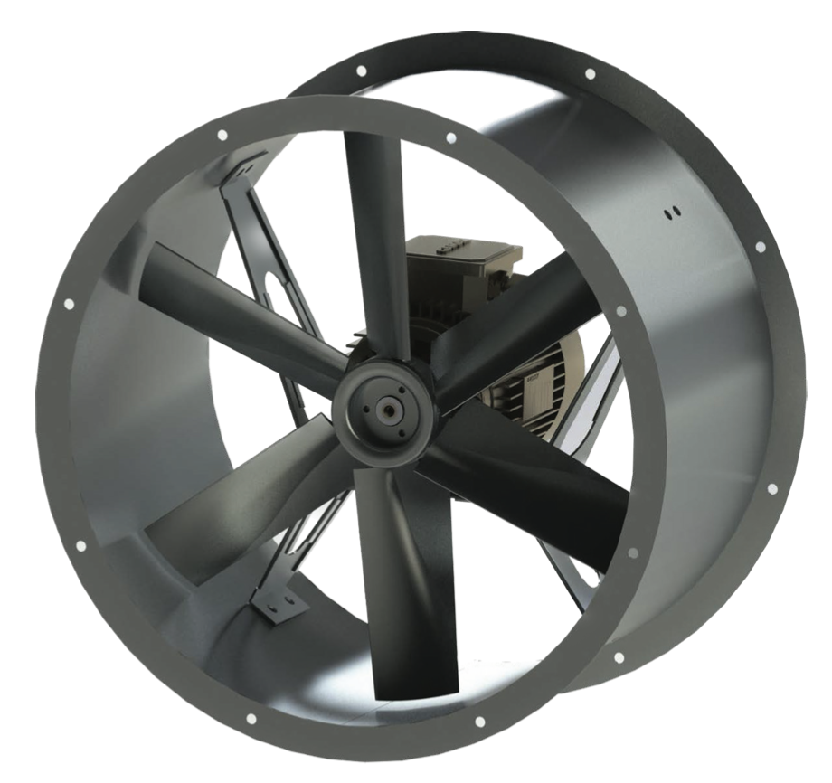 TAXI - 2P Yüksek Devirli Aksiyel Duman Egzoz Fanı - F300