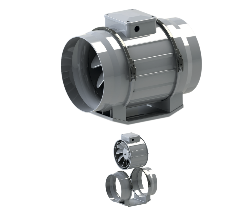 KAP - Karma Akışlı Plastik Fan