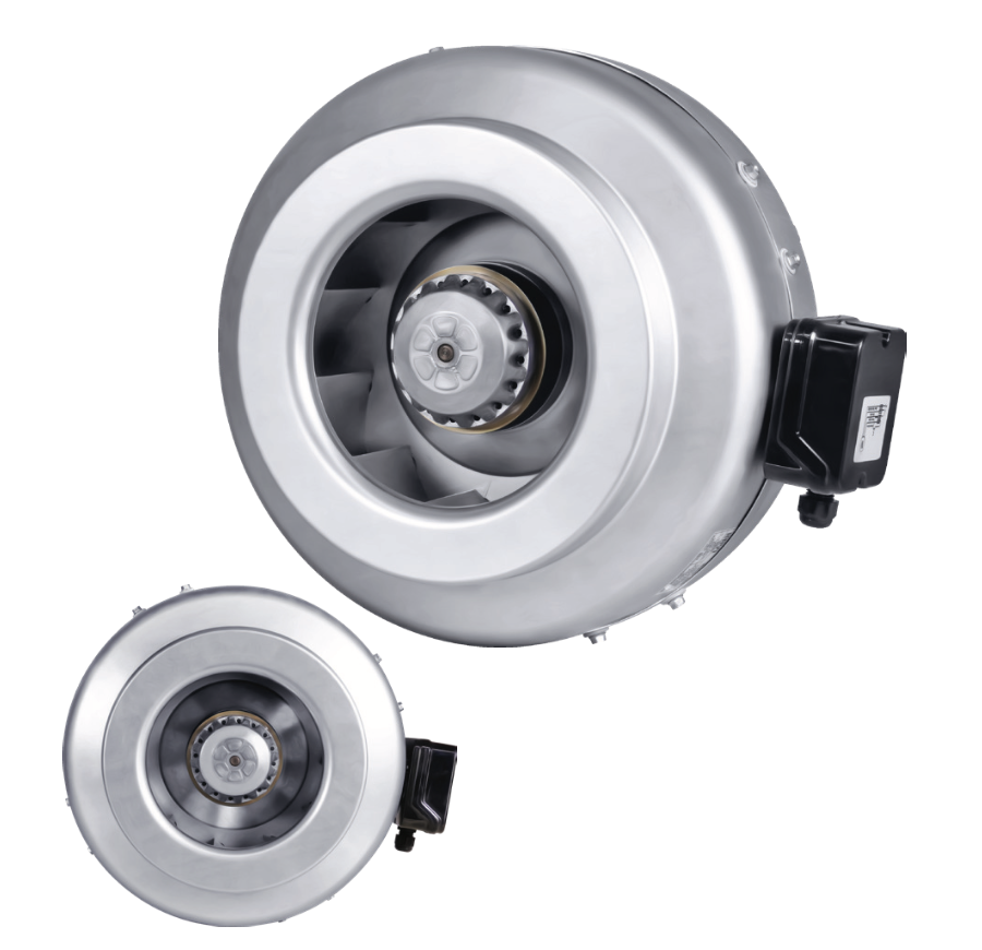 RAD - Yuvarlak Kanal Tipi Radyal Fan