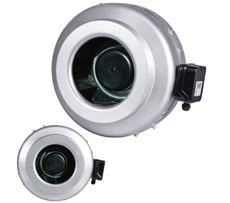 EC-RAD - Yuvarlak Kanal Tipi Radyal Fan