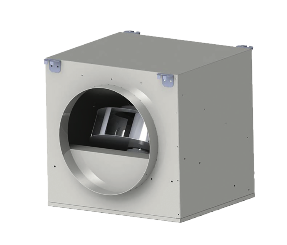 CUB - Yuvarlak Kanal Bağlantılı Prizmatik Fan