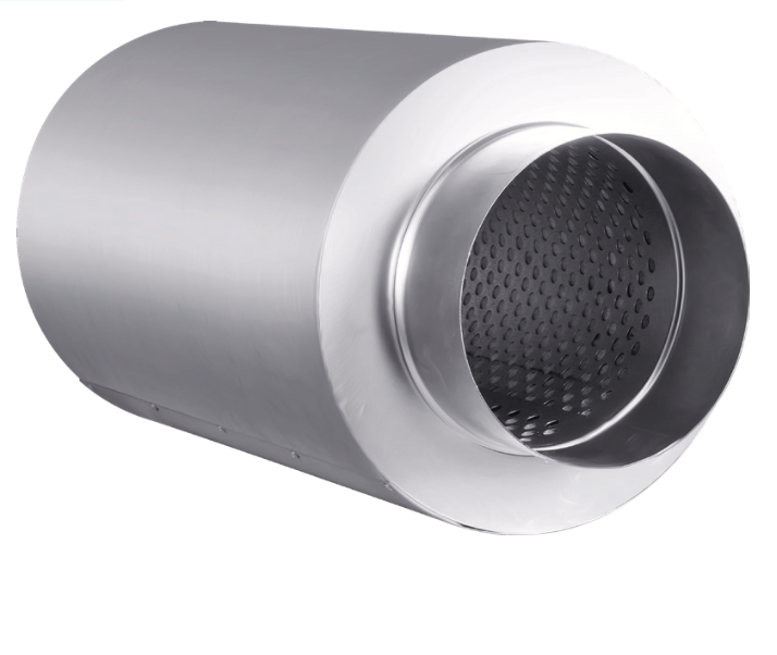 Yuvarlak Kanal Tipi Susturucu